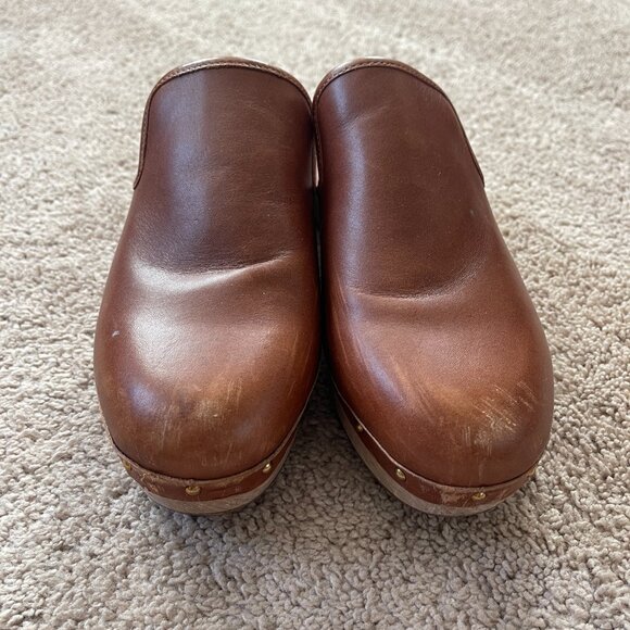 J. Crew Brown Leather Mules - Picture 6 of 9